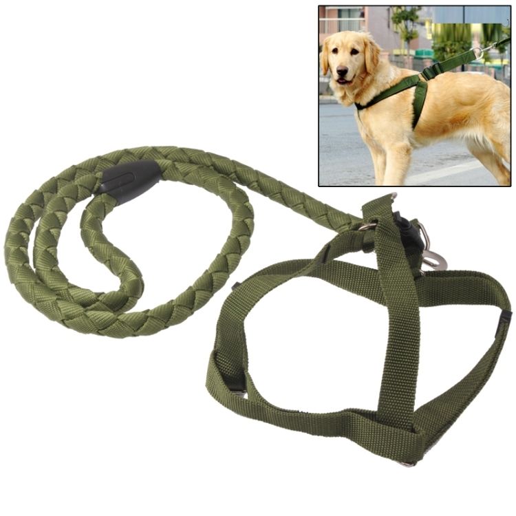 Harness Lead Leash Traction Rope Dog Safety Rope Chain