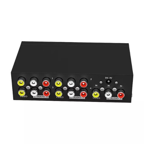 4 Ports Av Splitter