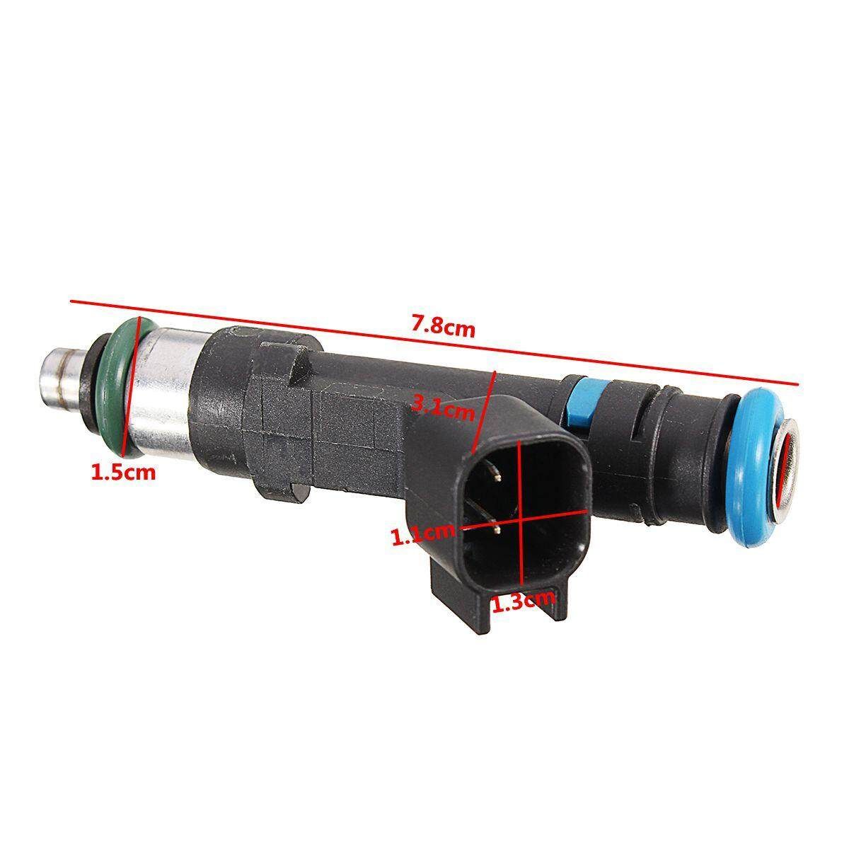 3.7L Fuel Flow Tested Cleaned Spray Nozzle 0280158020 53032701AA For Jeep Liberty 2004-2012