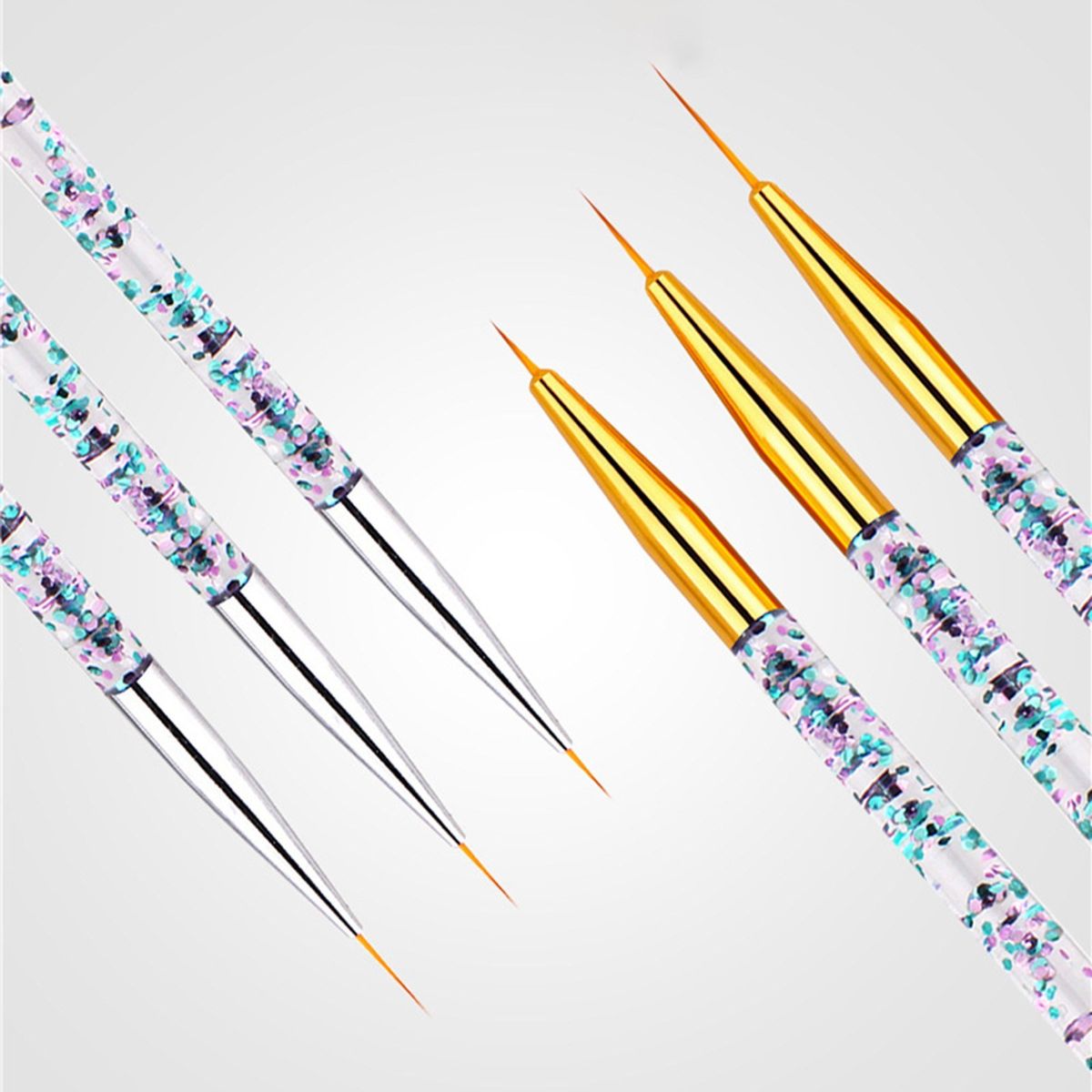 Nail Brushes Set Multi-functional Nail Liner Brushes Nail
