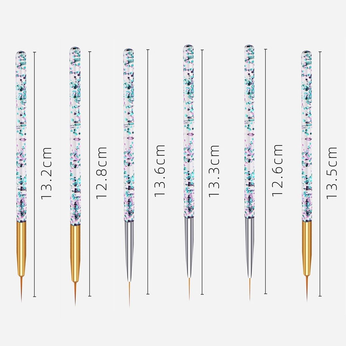 Nail Brushes Set Multi-functional Nail Liner Brushes Nail