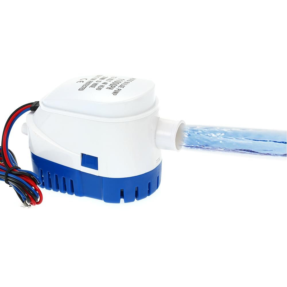 12V 1100GPH  Automatic Submersible Boat Bilge Water Pump 12v 1100gph Auto Bilge Pump with Float Switch