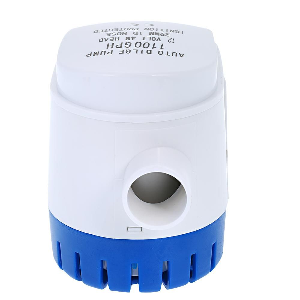 12V 1100GPH  Automatic Submersible Boat Bilge Water Pump 12v 1100gph Auto Bilge Pump with Float Switch