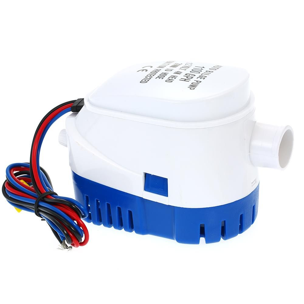 12V 1100GPH  Automatic Submersible Boat Bilge Water Pump 12v 1100gph Auto Bilge Pump with Float Switch