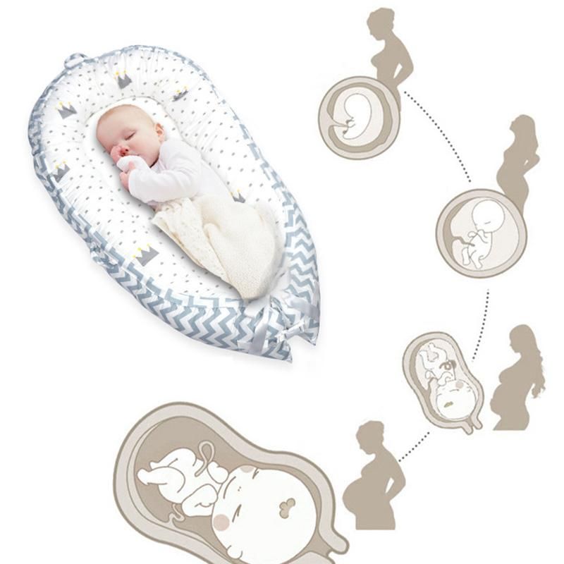 Baby Nest Bed Portable Crib Travel Bed Infant Toddler