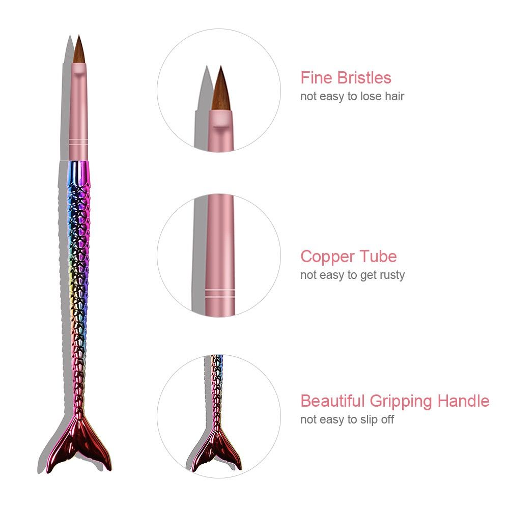 Nail Art Pens Kit Set Of 5PCS Nail Brushes Painting Acrylic Carving Nail Tools