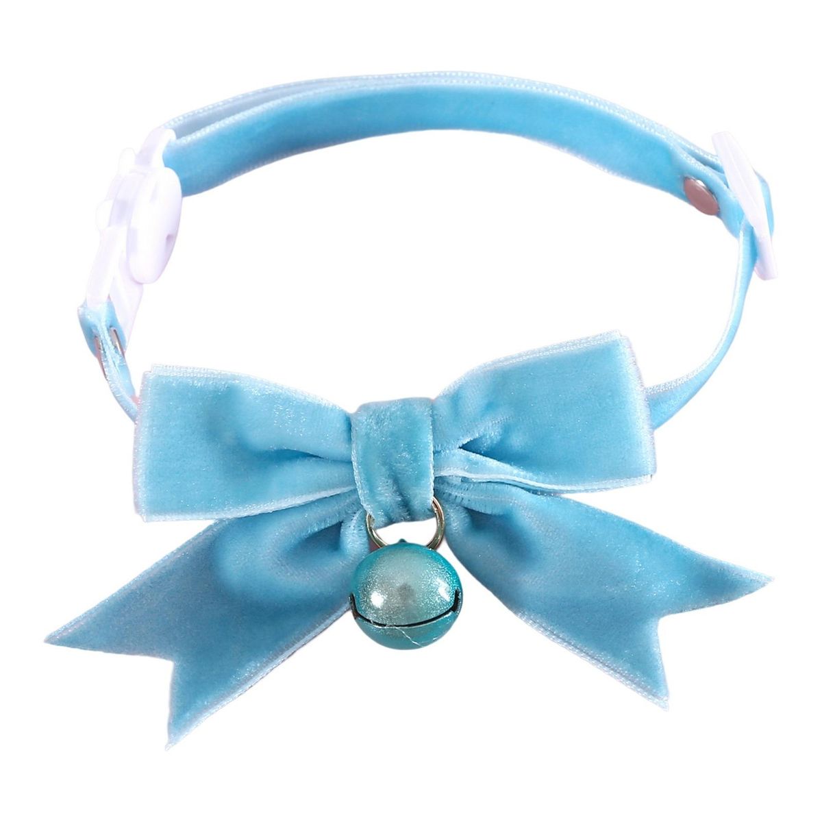 Rabbit Collar Pretty Princess Pet Necklace Blue