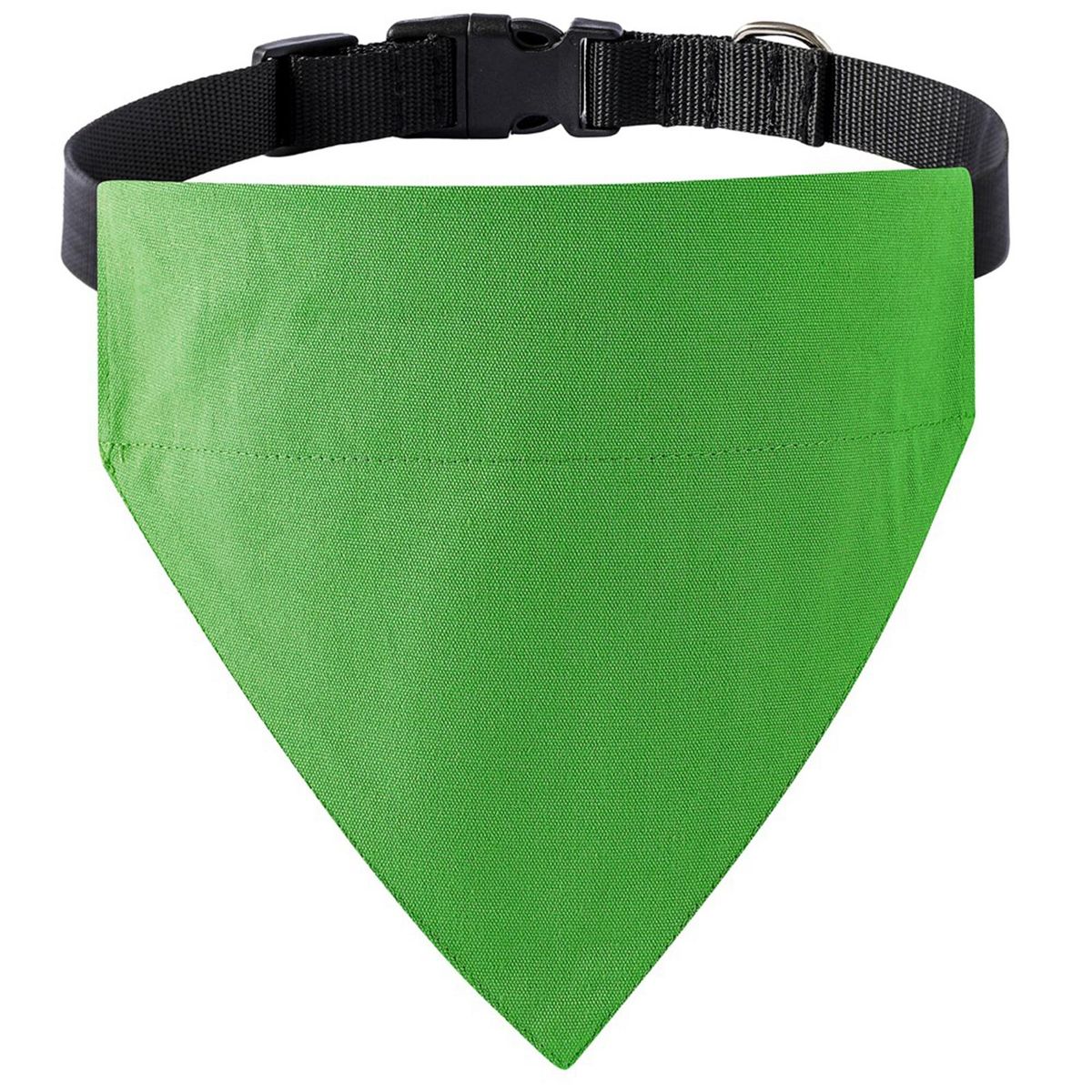 Pet Triangle Towel Puppy Dog Saliva Scarf Pet Bandana Green