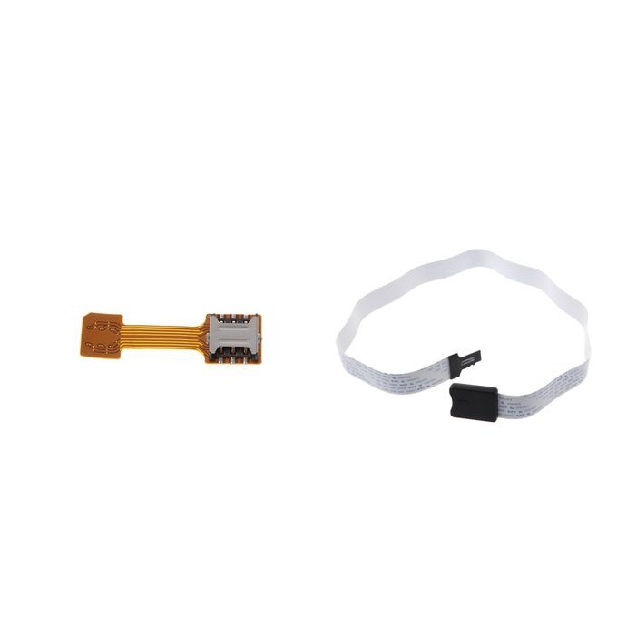 2pcsPack 64cm TF To SD Card Extension CableNano SIM Card Extender