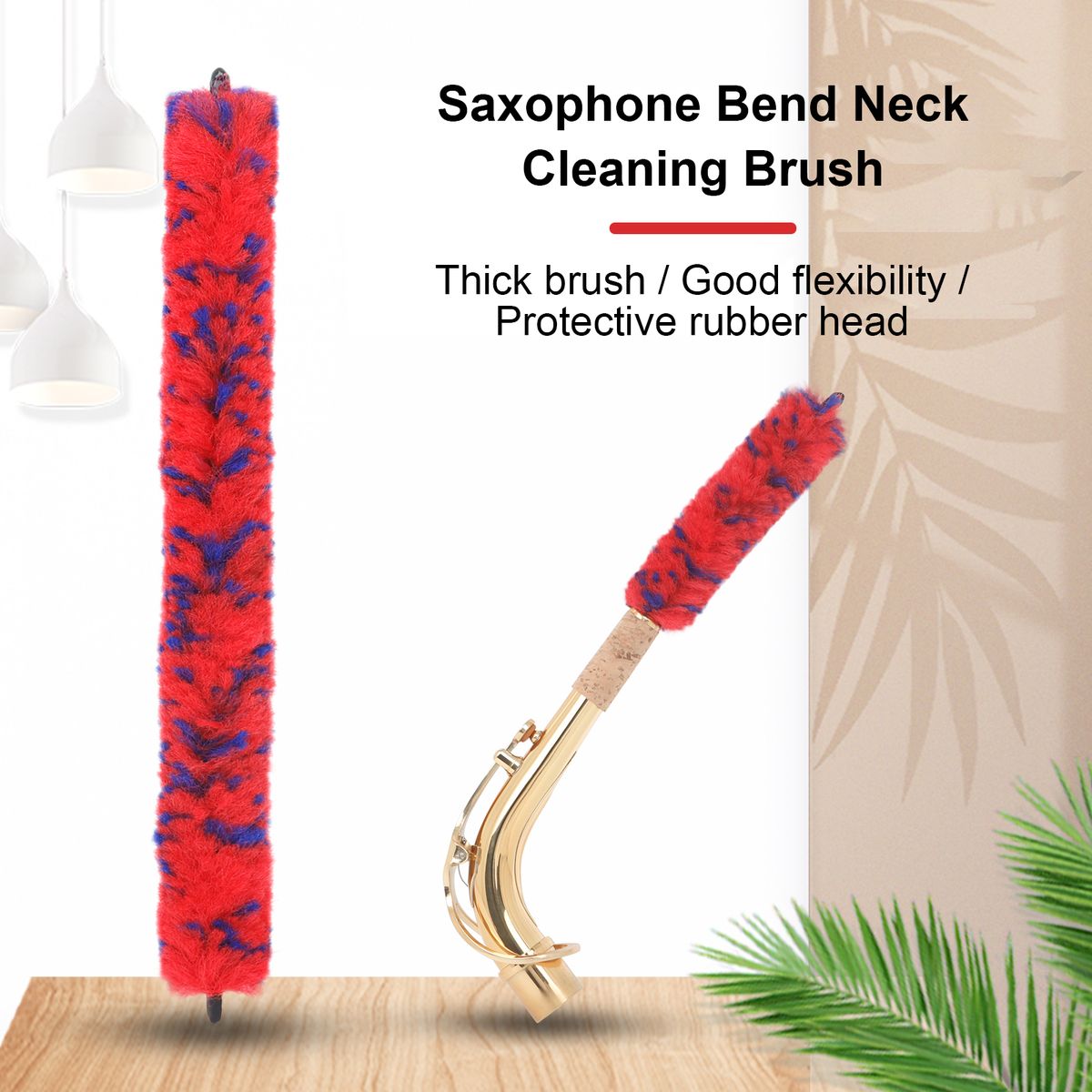 11-inch Saxophone Bend Neck Cleaning Rod Sax Neck Cleaner