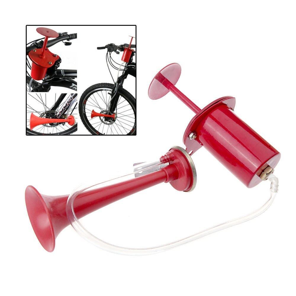 120db Cycling Bike Bicycle Air Horn Pump Bell Alarm Super Loud Professional Red