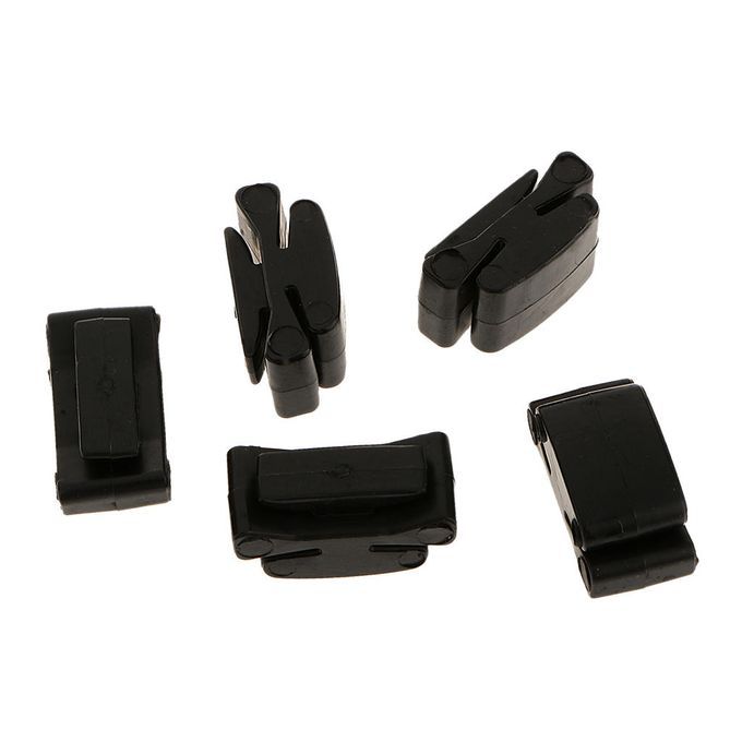 Guitar Headstock Plectrum Pick Holder Case Rubber Plectrum Clamp Clip
