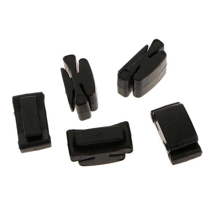 Guitar Headstock Plectrum Pick Holder Case Rubber Plectrum Clamp Clip