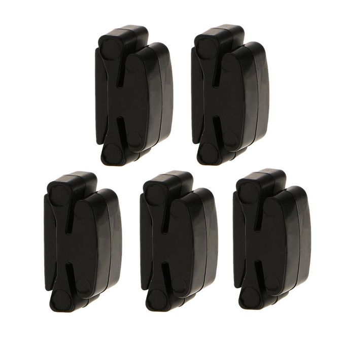 Guitar Headstock Plectrum Pick Holder Case Rubber Plectrum Clamp Clip