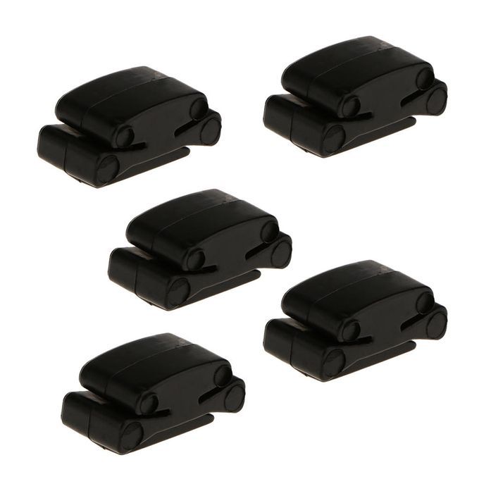 Guitar Headstock Plectrum Pick Holder Case Rubber Plectrum Clamp Clip