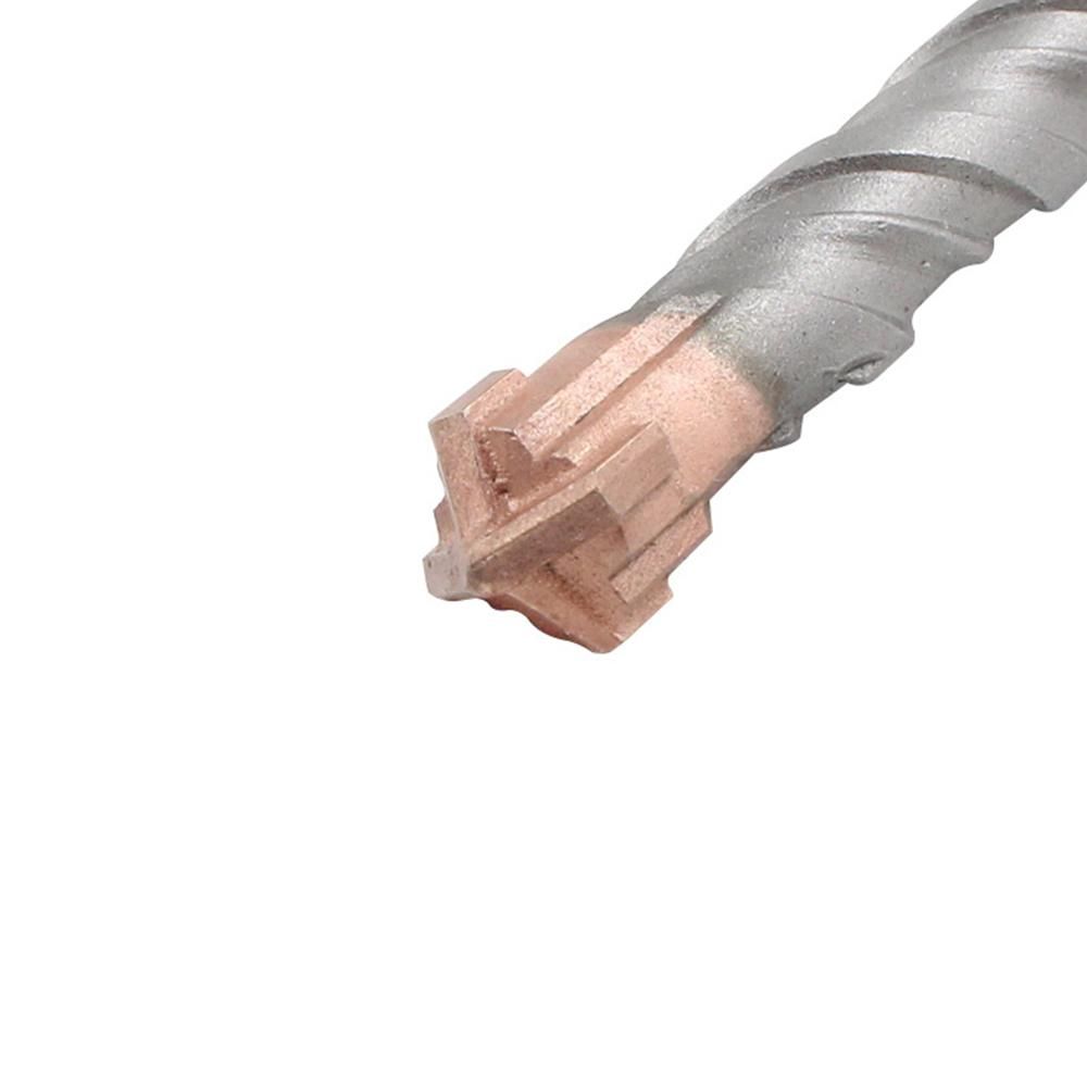 Set of 6PCS 200mm Steel Stone Drill Bit C-ross Cutter Set Kit for Brick Stone Concrete