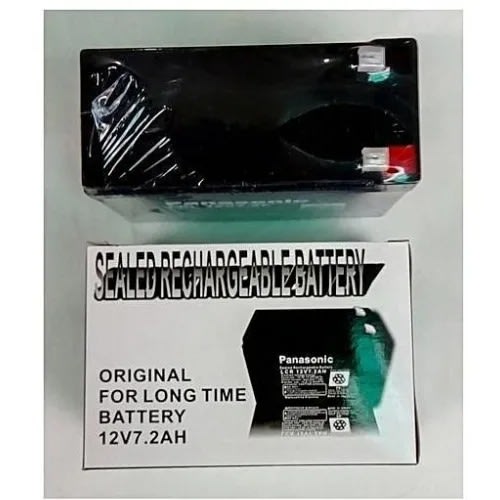 Panasonic Ups Battery - 12v 7.2ah Sealed Rechargeable Lead Acid - 5pieces