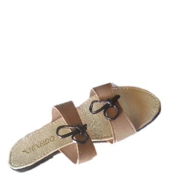 Leather Design Slippers