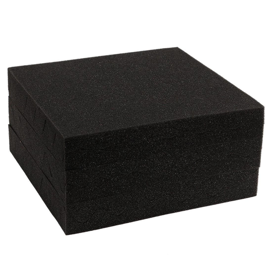 6pcs 30X30X4CM Soundproofing Acoustic Foam Tiles Noise