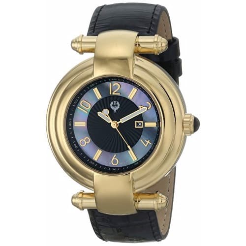 Women's 31-02 Klassique Analog Display Swiss Black Watch