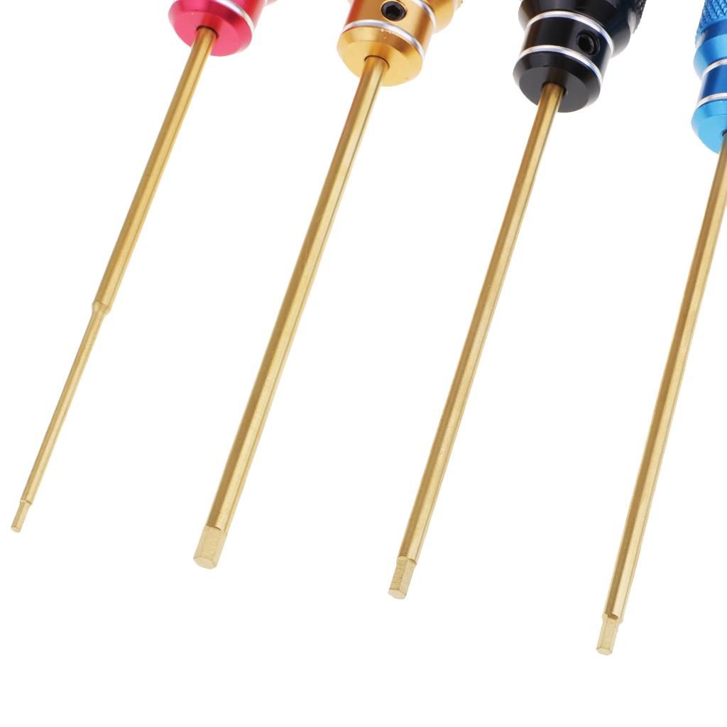 4pcs Hexagon Screwdriver Repair Tool Set RC Model Tools