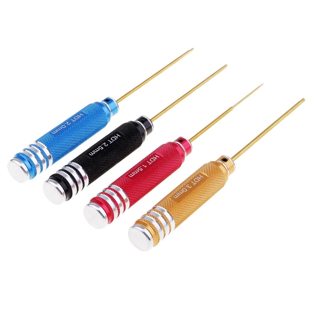 4pcs Hexagon Screwdriver Repair Tool Set RC Model Tools