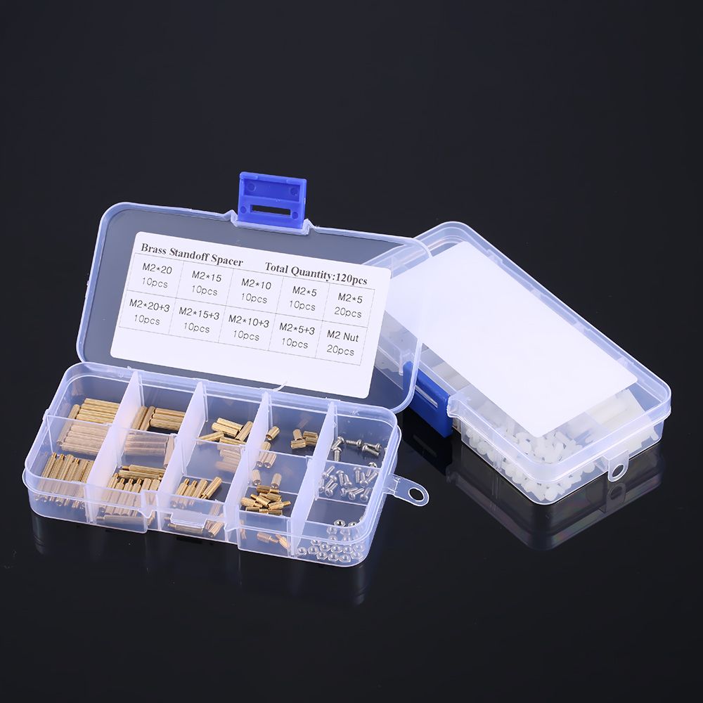 Spacing M3/M2 Screw Cylindrical Brass Threaded Pillar PCB