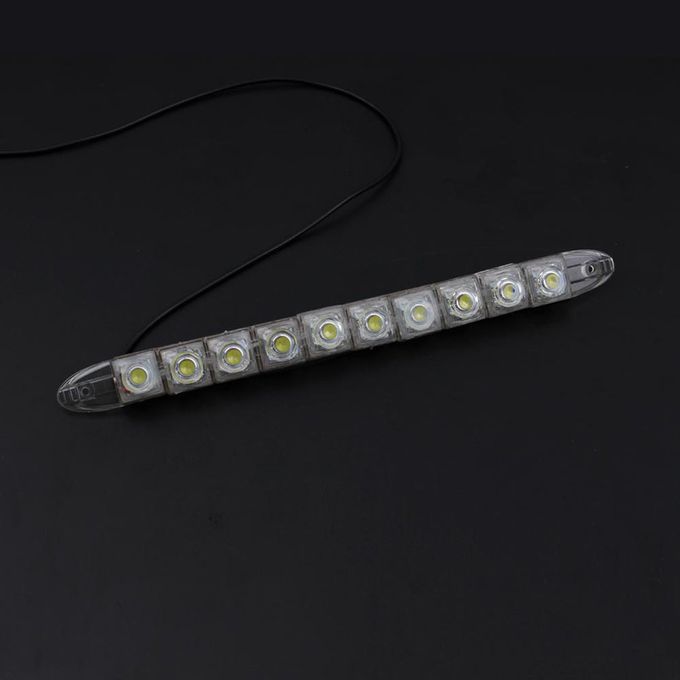 Lasting Life 10  S Universal Luxury Sili One   Daytime Running Lights-white-10 LEDS