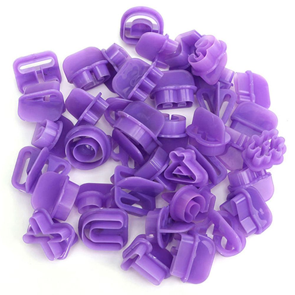 40 Pcs Icing Cutter Mold Alphabet Letter Fondant Cake DIY-