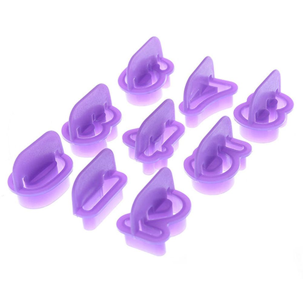 40 Pcs Icing Cutter Mold Alphabet Letter Fondant Cake DIY-