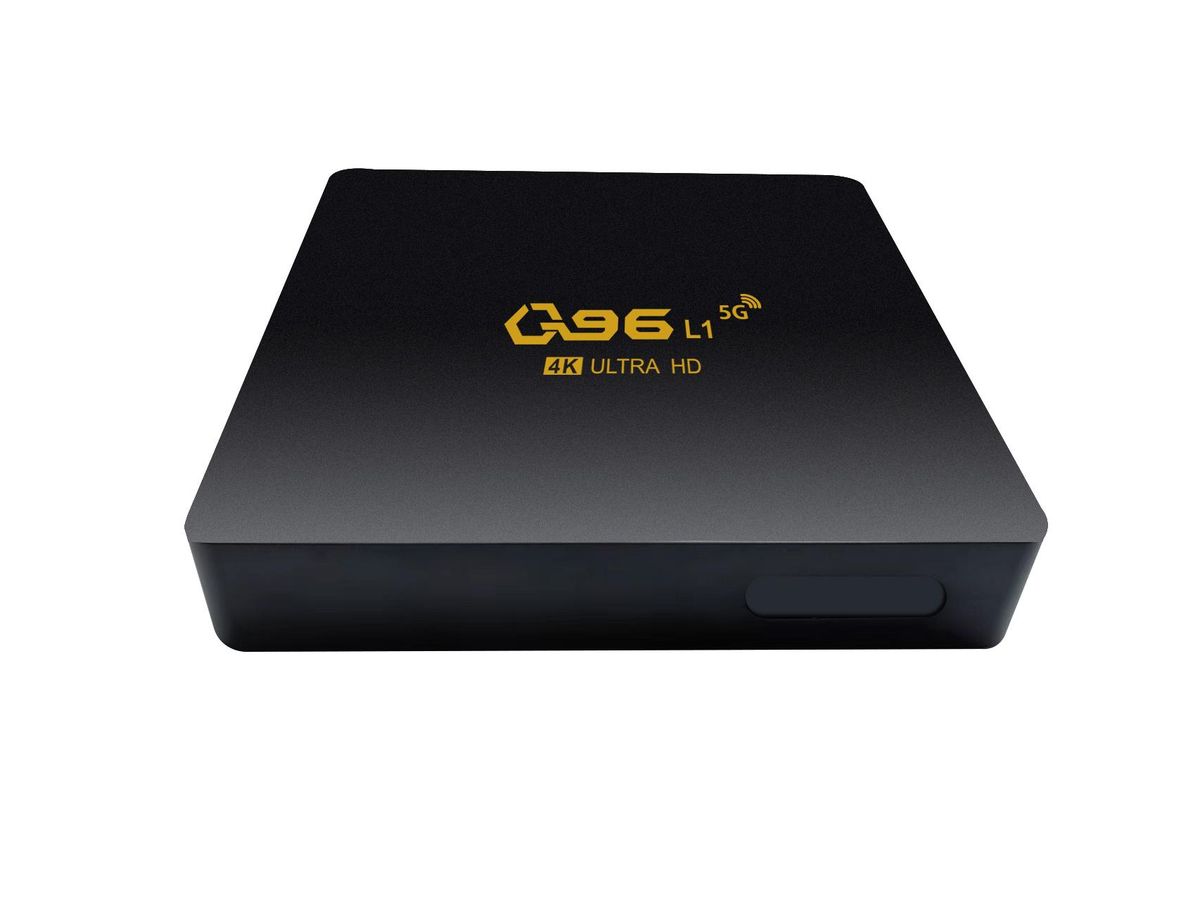 Q96 L1 Smart TV Box Android 10 Amlogic S905 Quad Core 2.4G WIFI 4K UHD Set Top Box  Media Player
