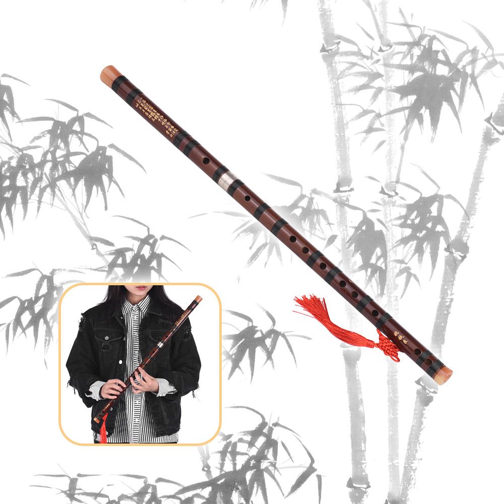 C Key Chinese Traditional Instrument Dizi Bitter Bamboo
