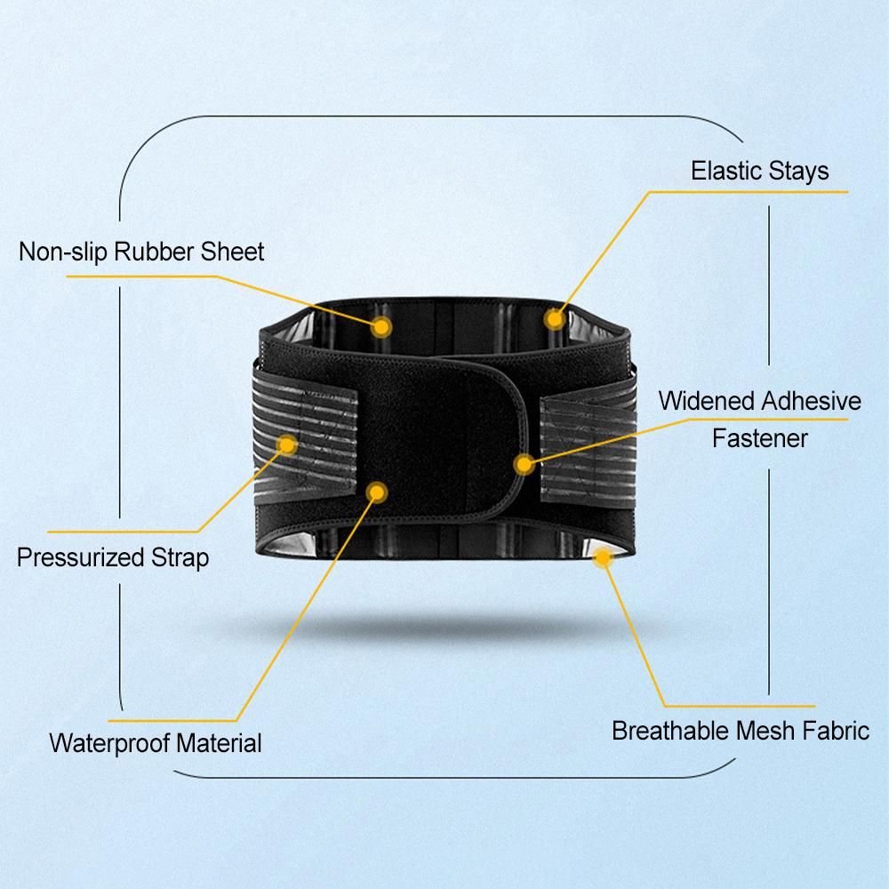 Lumbar Back Support Belt for Men Women Lightweight Breathable Lower Back Brace for Lower Back Pain Relief Sciatica