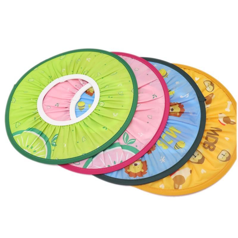Soft and safe toddler kids wash hair shield caps baby hat shampoo bathing cute adjustable shower protect cap baby shower bath