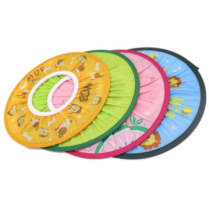 Soft and safe toddler kids wash hair shield caps baby hat shampoo bathing cute adjustable shower protect cap baby shower bath