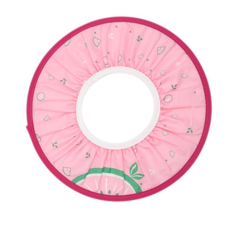 Soft and safe toddler kids wash hair shield caps baby hat shampoo bathing cute adjustable shower protect cap baby shower bath