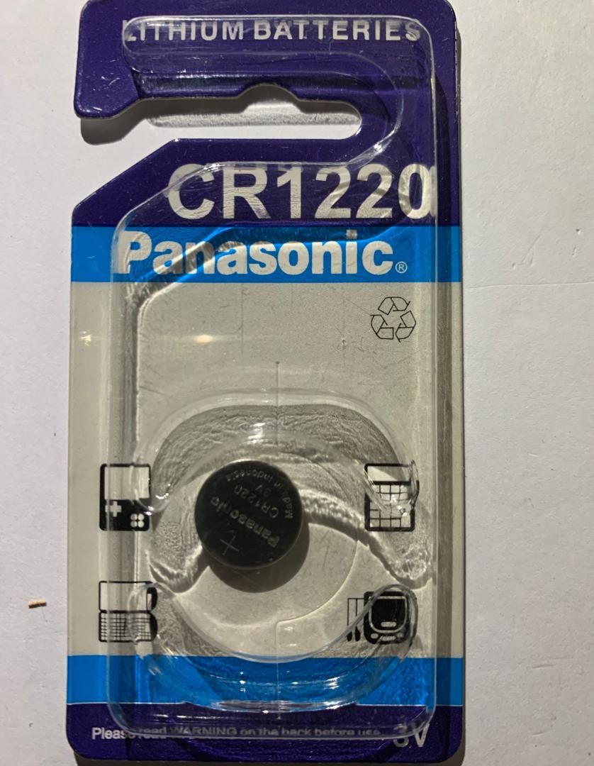 3volts CR1220 Lithium Cell Battery