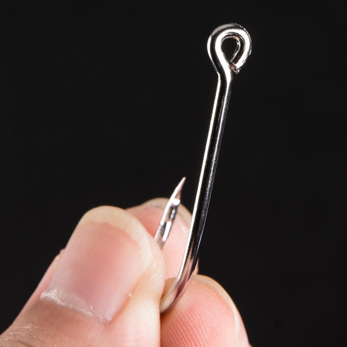 10PCS High Carbon Steel Fishing Hooks Worm Pond Fish Bait
