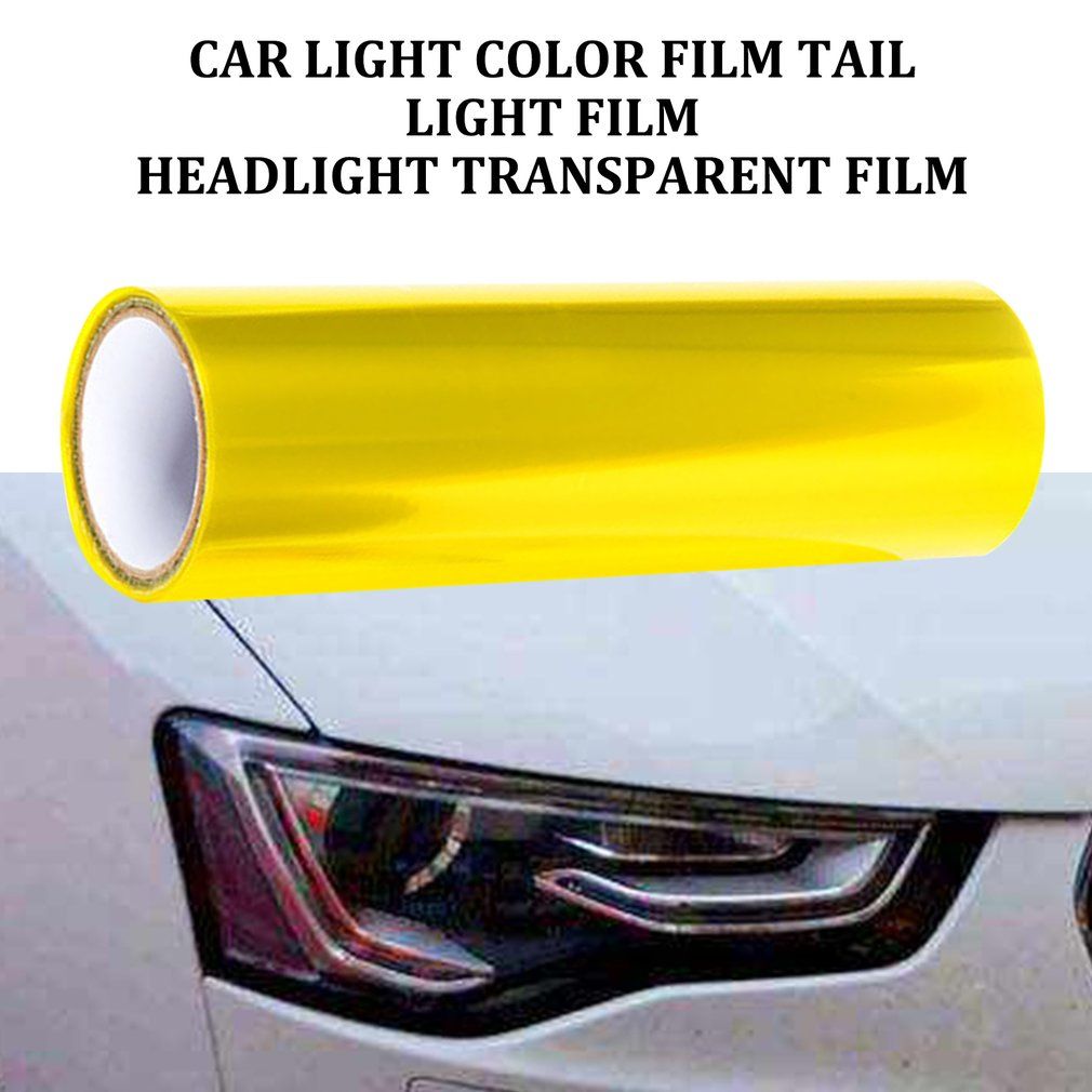 Car Headlights Color Film Tail Light Film Headlights Transparent Film