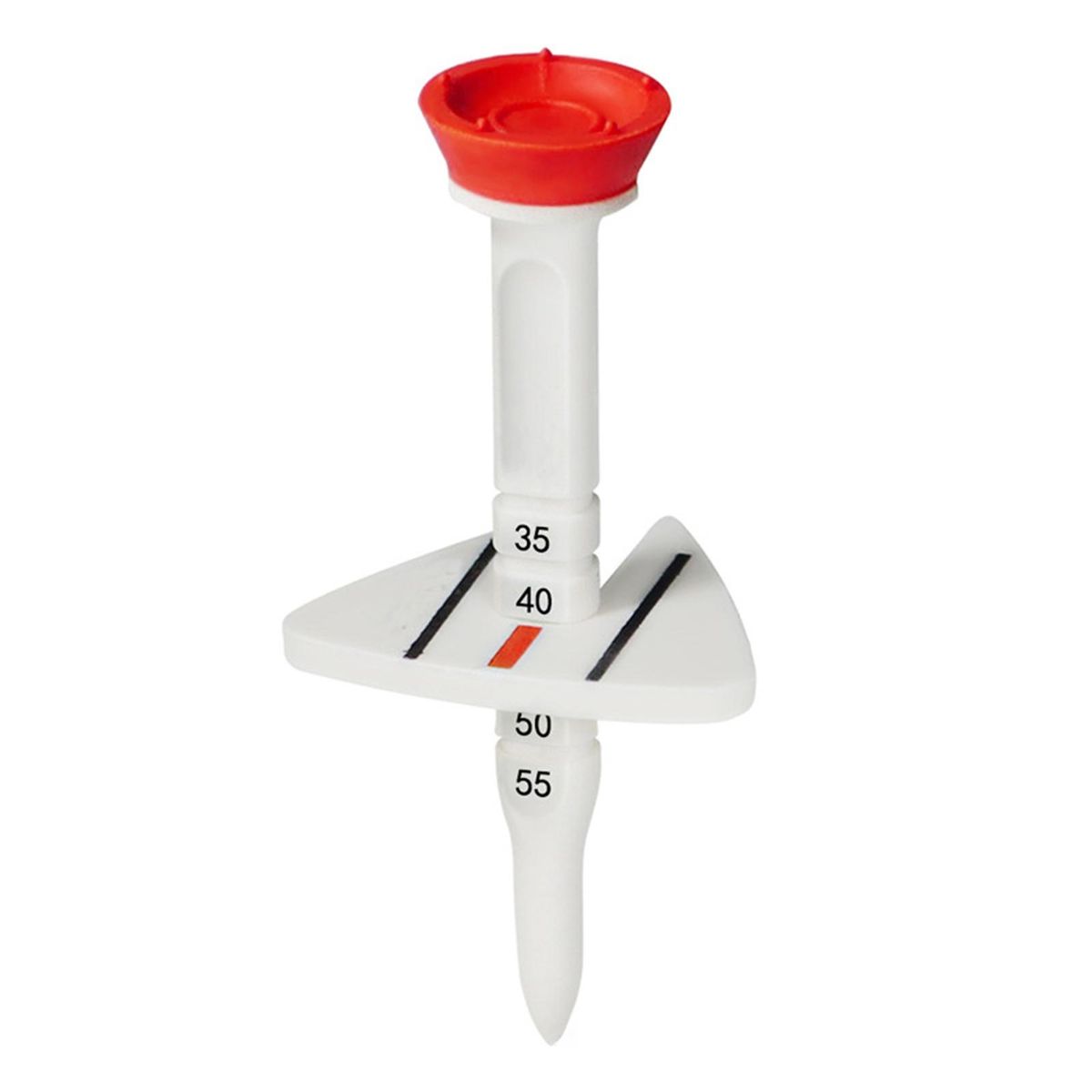 Mini Ball Tee Premium Adjustable Golf Tee Reduce Friction Enhance Red