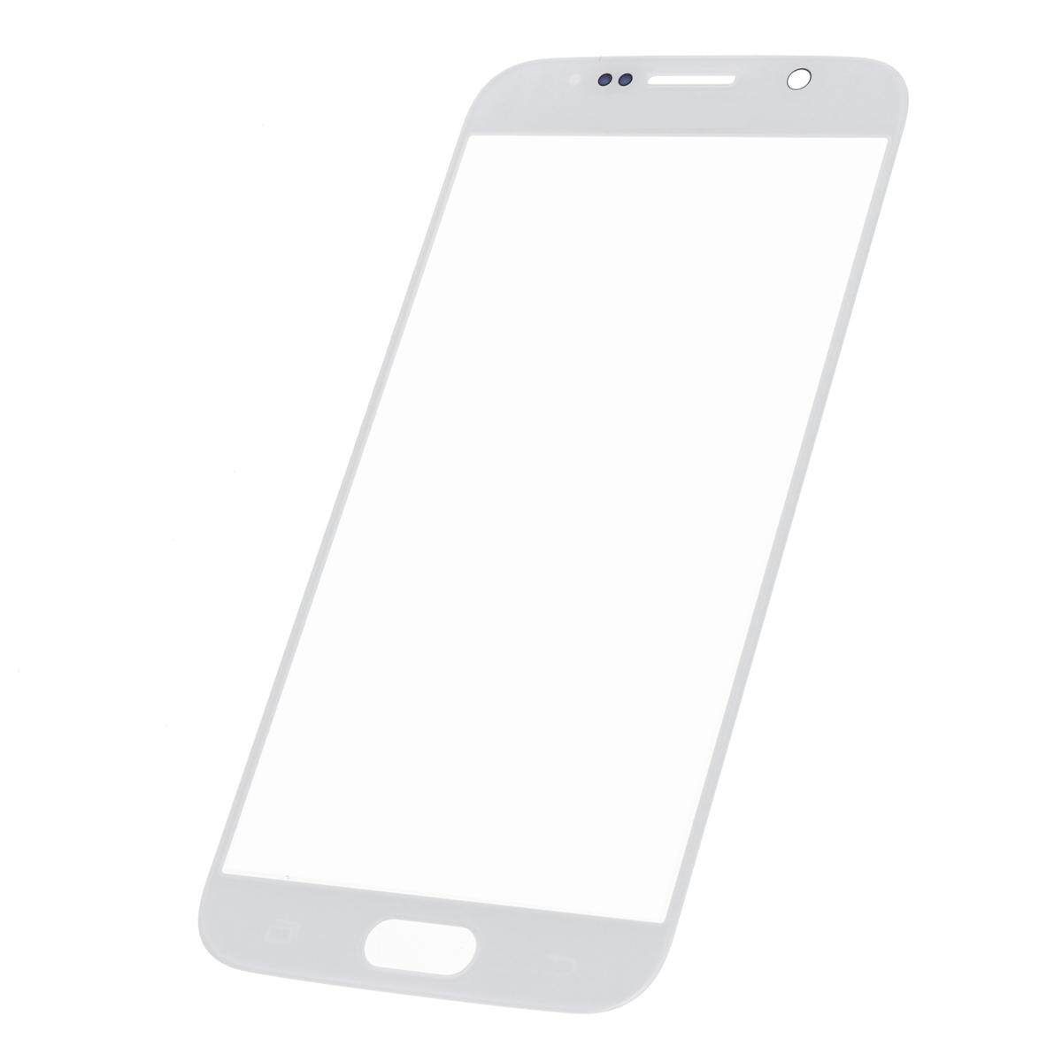 Front Outer Touch Screen Glass Lens Replacement + Tools For Samsung Galaxy S6 White