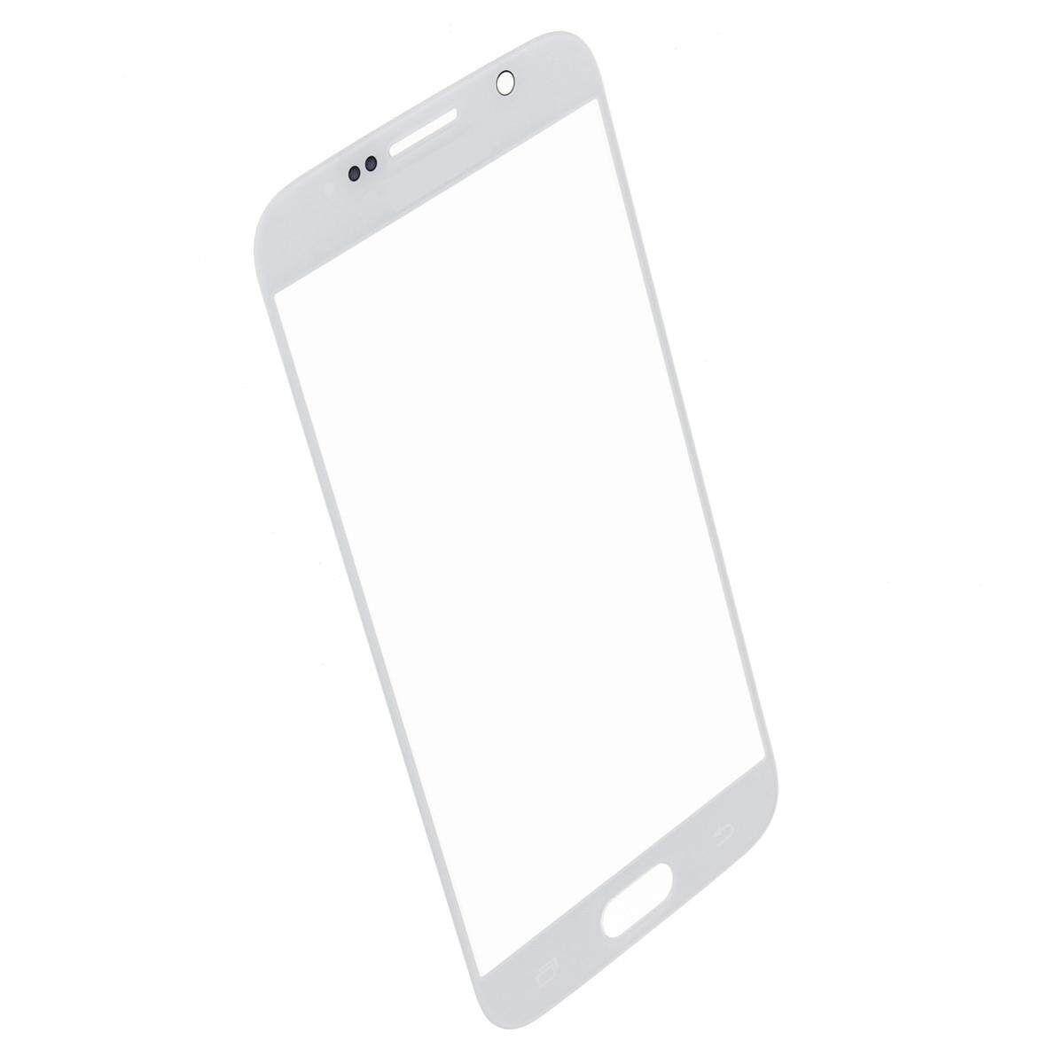 Front Outer Touch Screen Glass Lens Replacement + Tools For Samsung Galaxy S6 White