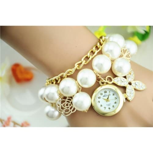 Watch Beaded Bracelet