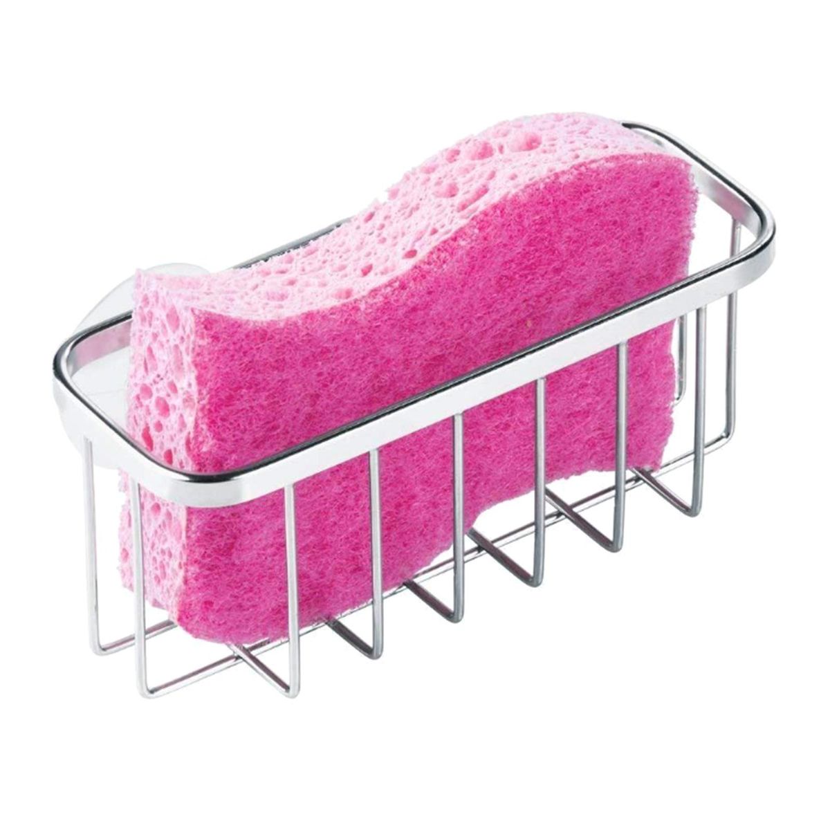 Kitchen Sponge Holder Stainless Steel Sink Basket Sorage Braket Rustproof Waterproof Liquid Drainer Rack