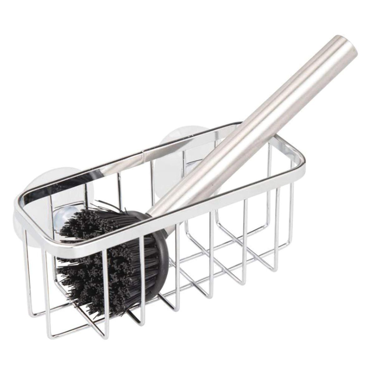 Kitchen Sponge Holder Stainless Steel Sink Basket Sorage Braket Rustproof Waterproof Liquid Drainer Rack