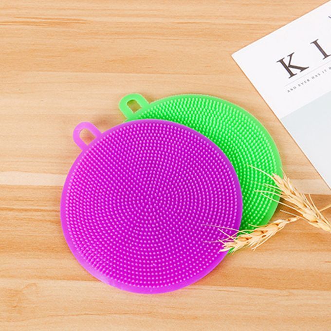 Creative Silicone Dishwashing Brush Cleaning Brush-