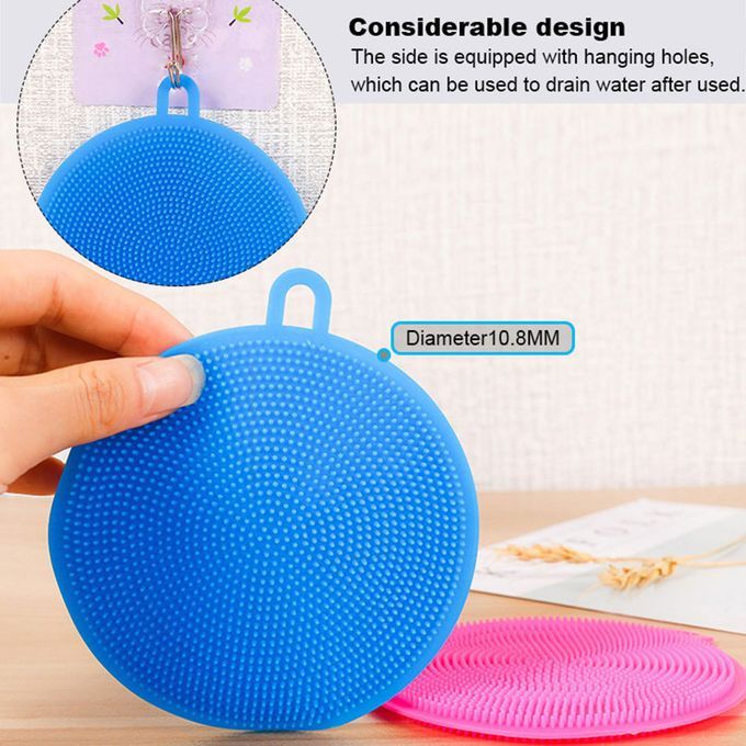 Creative Silicone Dishwashing Brush Cleaning Brush-