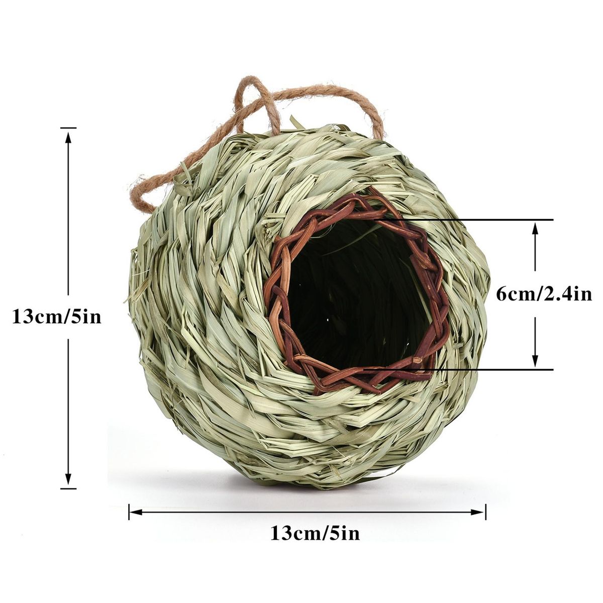 Bird Egg House Large Space Balconies Birds Nest Green