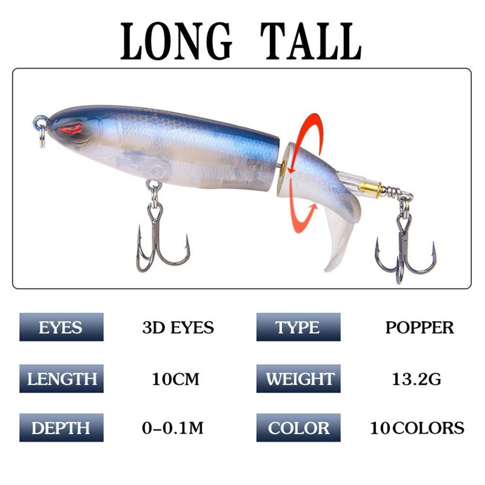 Propeller Luya Bait Bionic Bait Imitation True and False