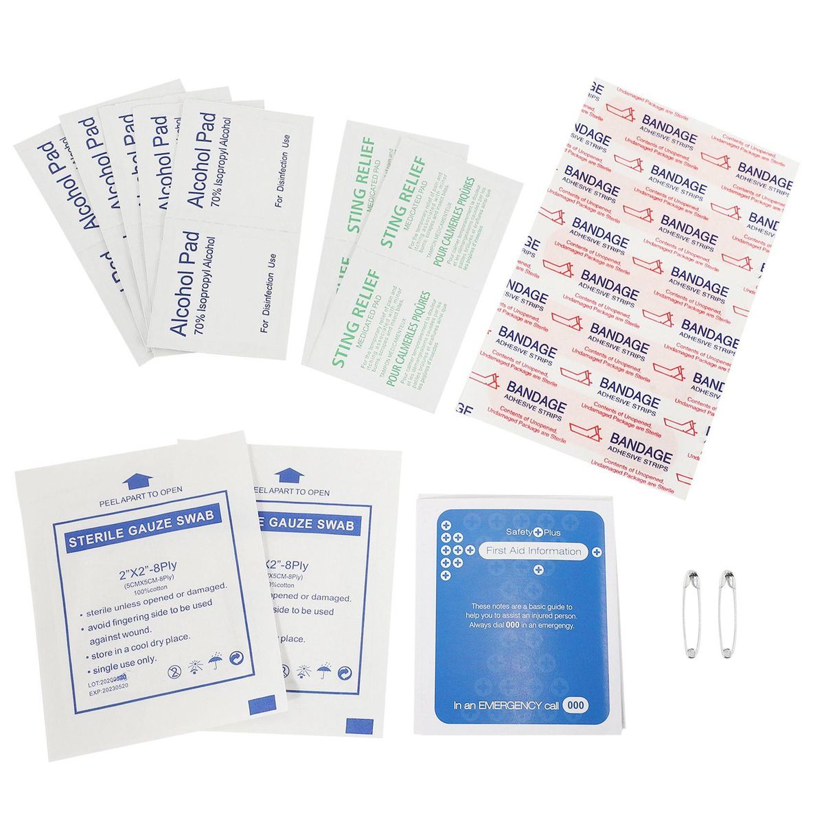 First Aid Kit- Emergency Kit Waterproof Portable